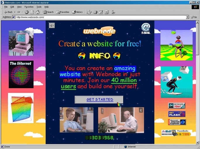 Early web design